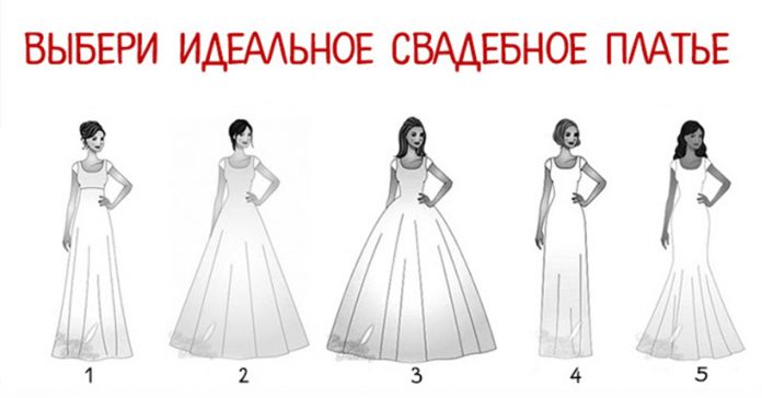 Хочешь узнать, какая ты женщина? Просто выбери идеальное свадебное платье!