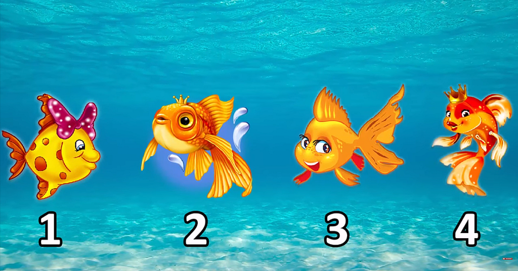 Выберите одну из золотых рыбок и она исполнит Ваше желание!