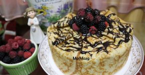 Блинный торт – рецепт с фото пошагово в домашних условиях