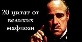20 цитат от великих мафиози