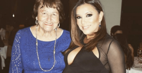 Огромный живот и глубокое декольте: беременная Ева Лонгория на юбилее мужа