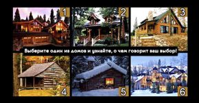 А в каком доме жили бы Вы? Ваш выбор многое расскажет о Вас!