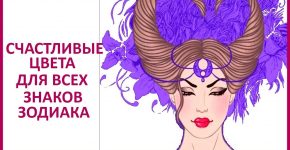 У каждого Знака Зодиака есть счастливый цвет